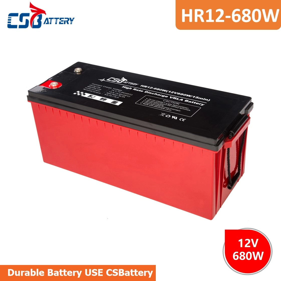 HR12-680W High Discharge Rate Battery