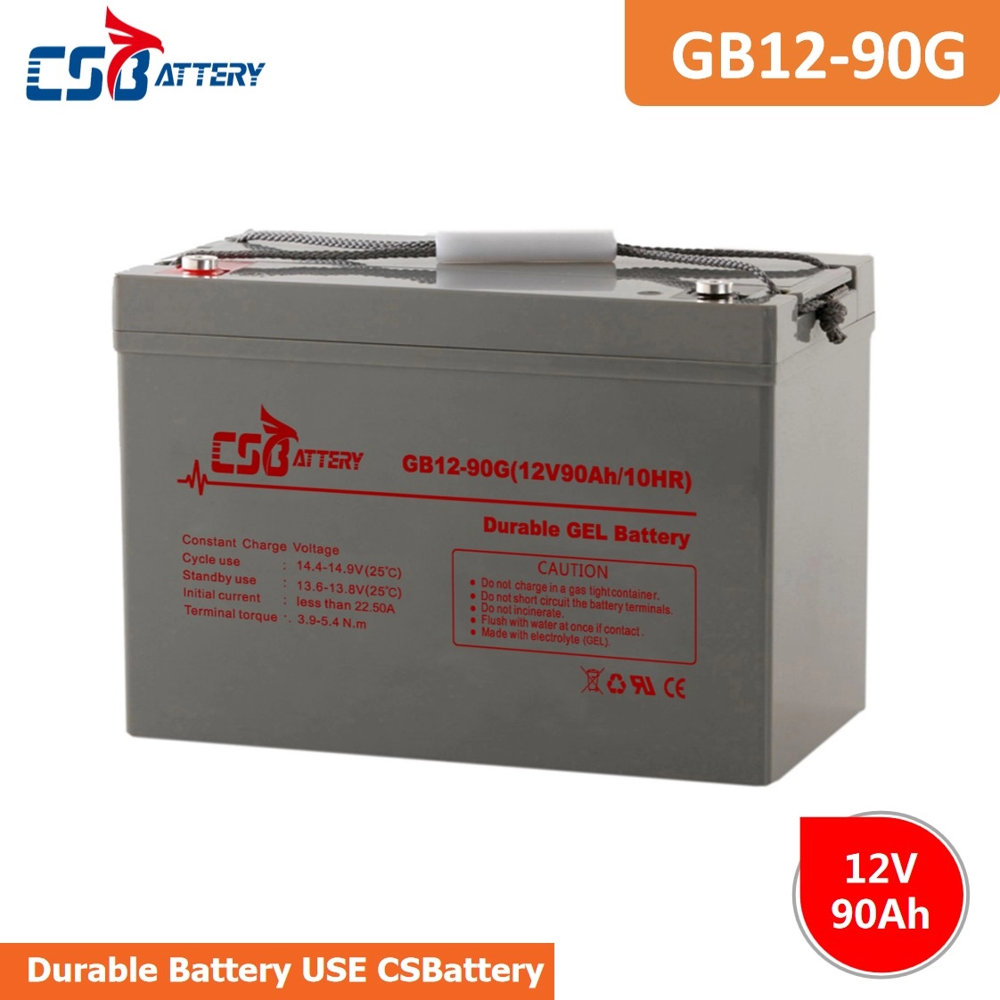 GB12-85G 12V 85Ah Durable Long Life Gel Battery