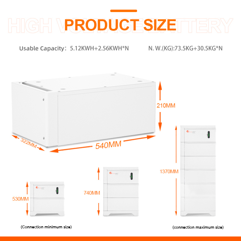 high voltage rechargeable battery