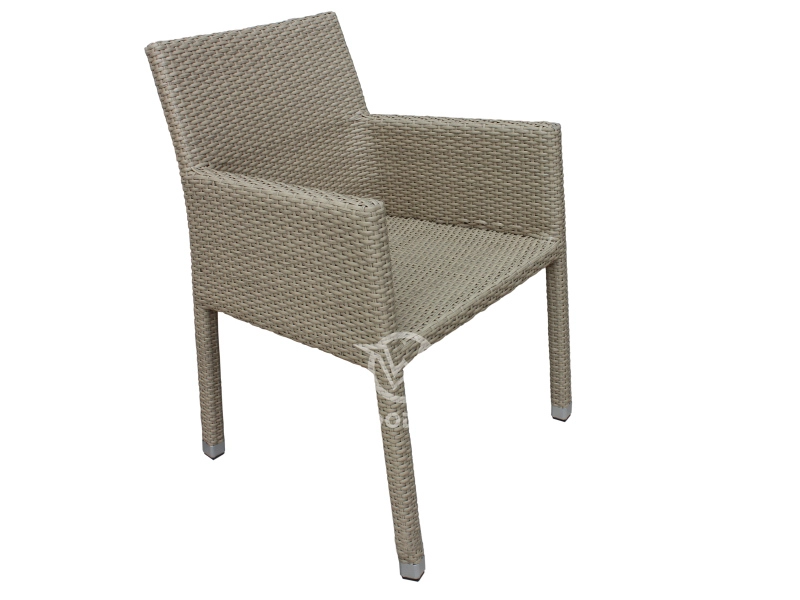 Garden Restaurant Synthetic Rattan Dining Armchair