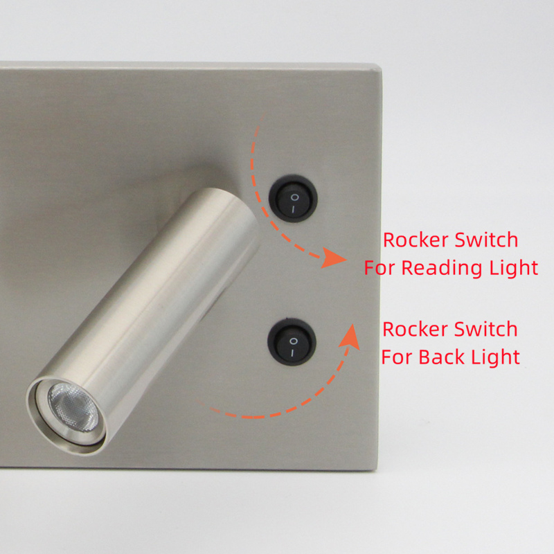 LED Reading Light With Night Light