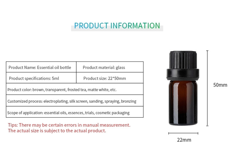 5ml essential oil bottle