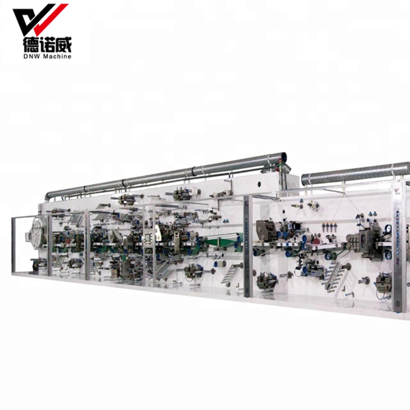 HIGH QUALITY FULL SERVO STRIP BAG SANITARY NAPKIN PRODUCTION LINE