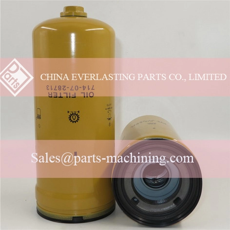 714-07-28713 komatsu excavator oil filter cross reference 714-07-28712