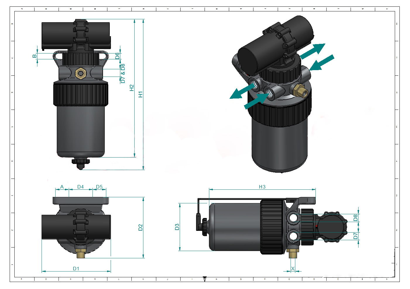 Fuel Filter Assembly 249-7669