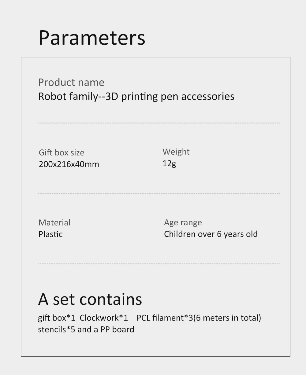 3d pen kits package 