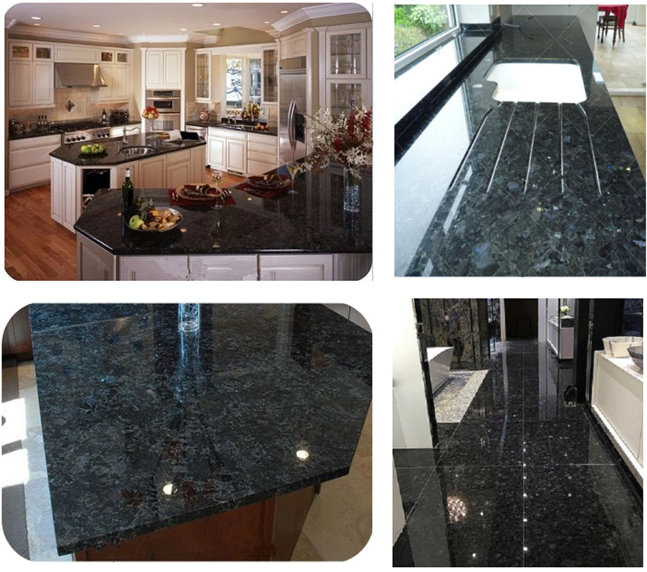 Volga Blue Granite Countertops