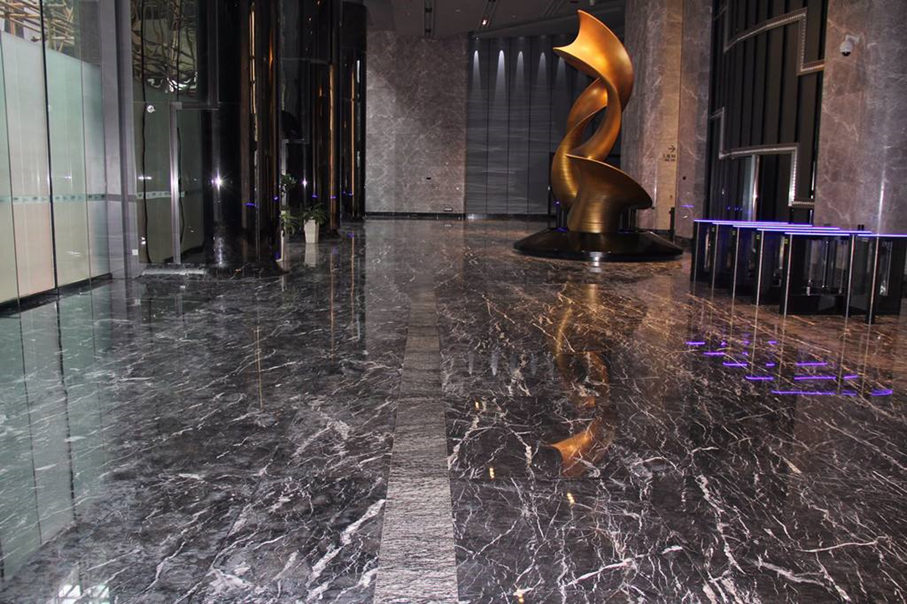 Italy Grey Marble Floor Tiles