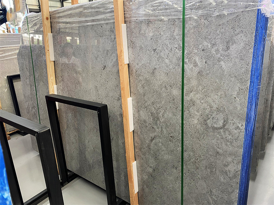 moon grey marble slab