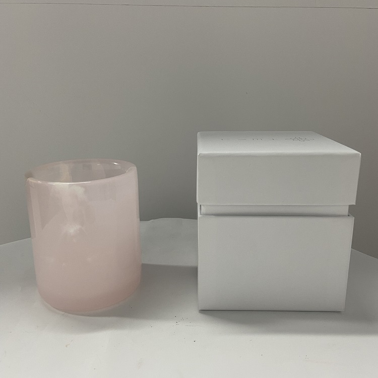 pink onyx candle jars