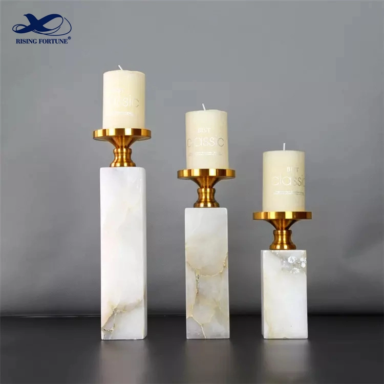 Top Quality Nordic Onyx Candlestick Holder