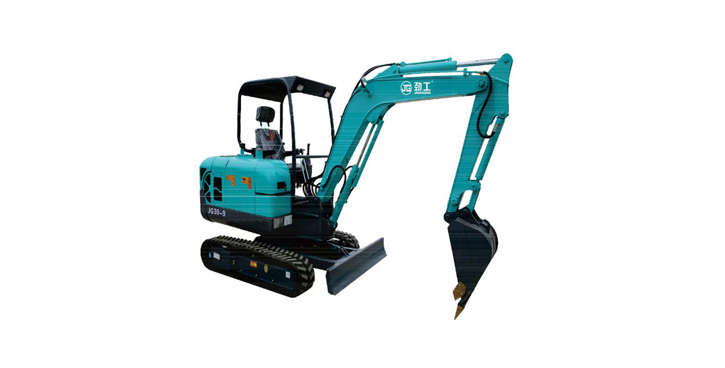 hot sale JingGong household 2 ton small rubber track excavator with imported hydraulic system