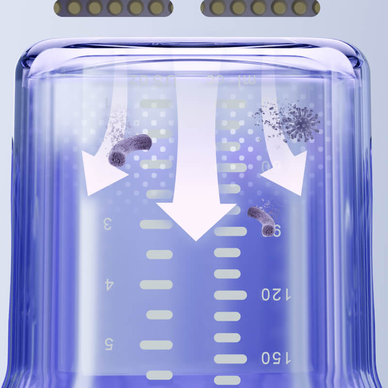 bottle warmer and sterilizer in one