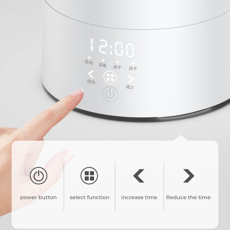 smart bottle steam sterilizer