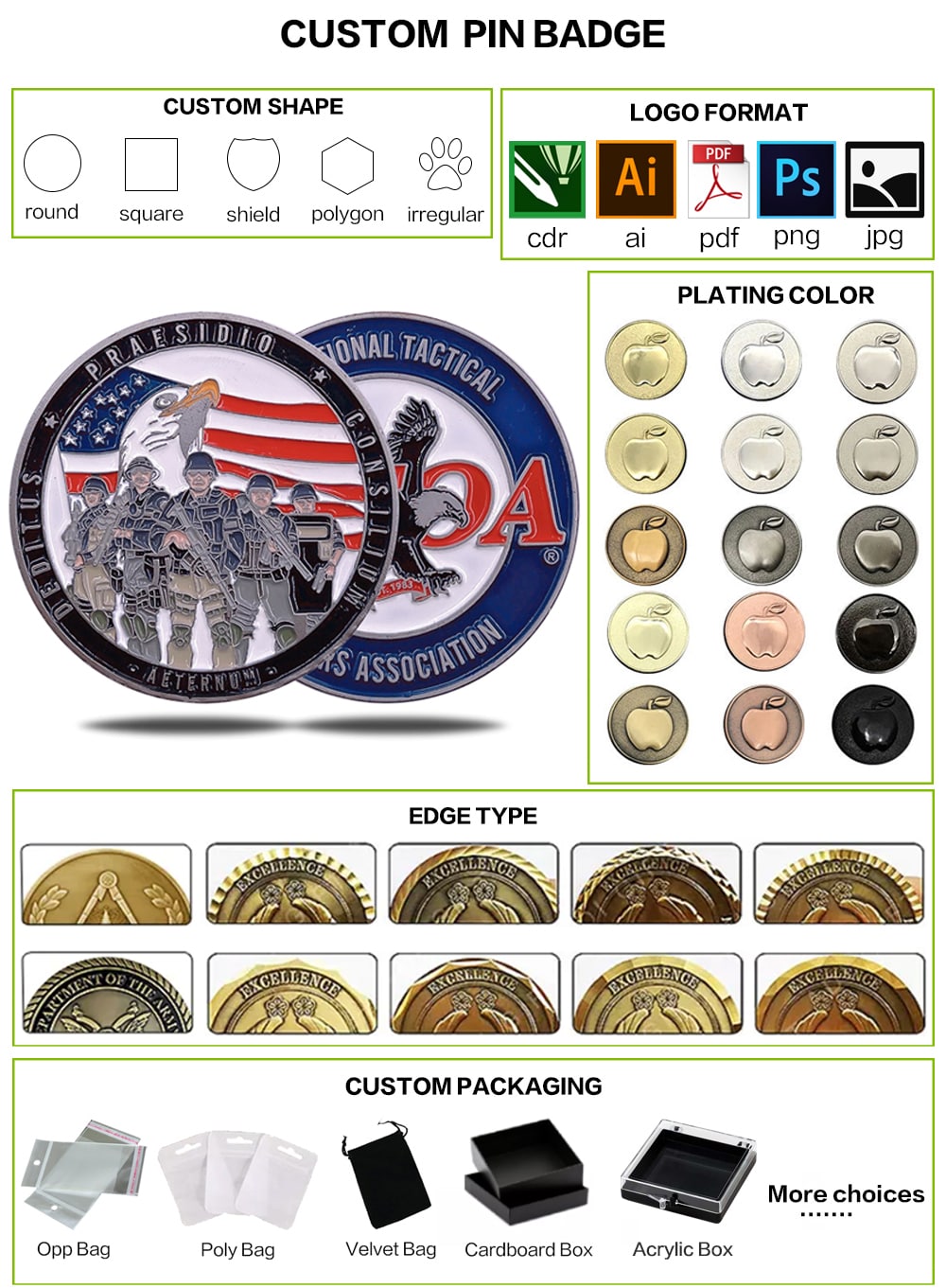 military challenge coins