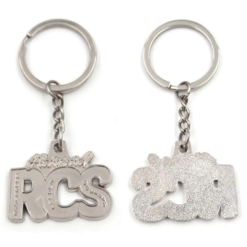 Custom letter logo keychain supplier