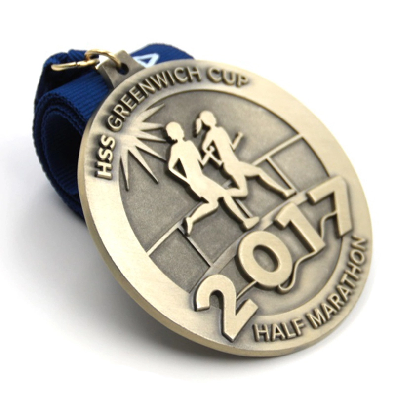 Sports cup half marathon medal customization factory