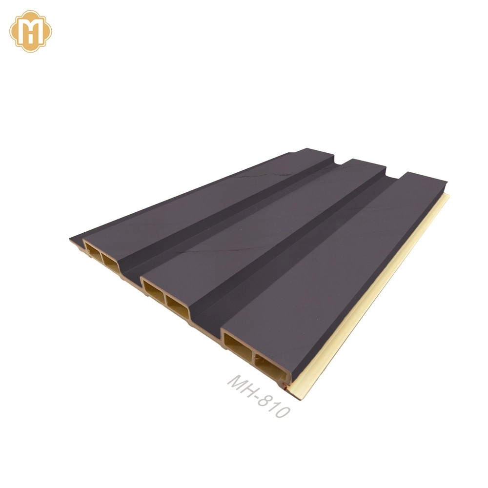 Precast Wood Pvc Slat Extrusion Wall Decor Panel