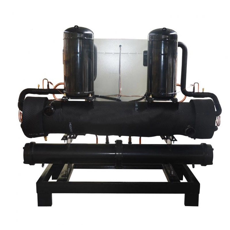 Scroll compressor water cooled chiller open type