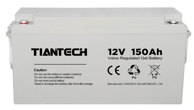 12V150Ah lead acid agm battery