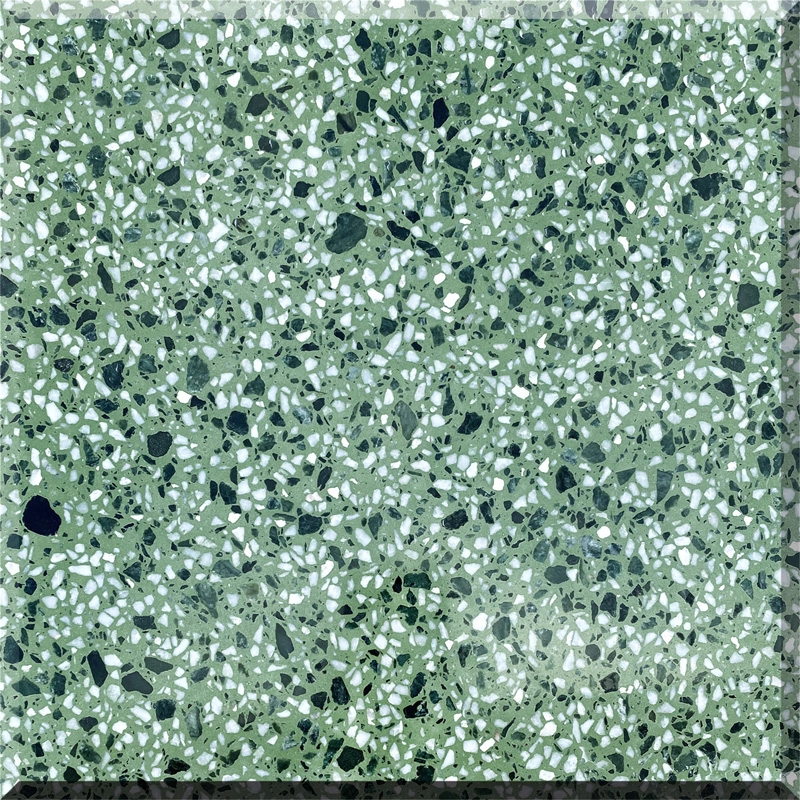 Green Terrazzo Tile WT-G420 Terrazzo Flooring Terrazzo Countertop