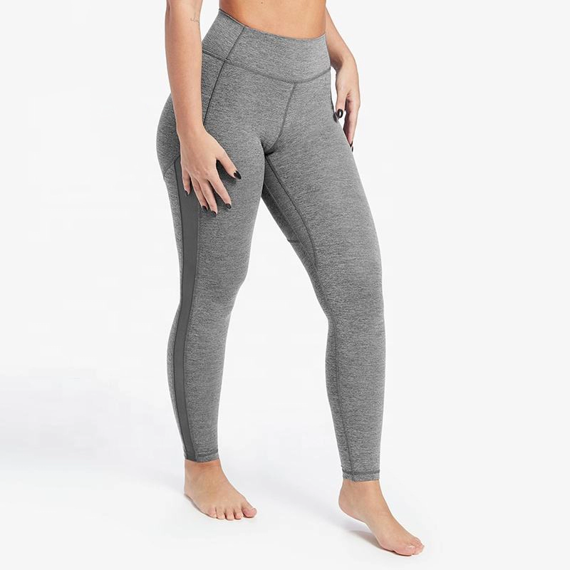 Breathable Side Mesh Yoga Pants For Women