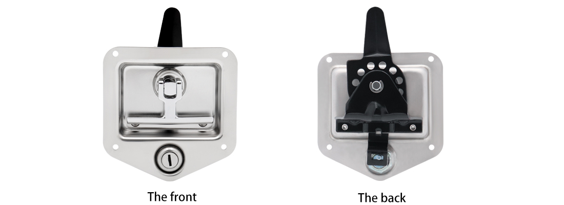 folding t handle lock 