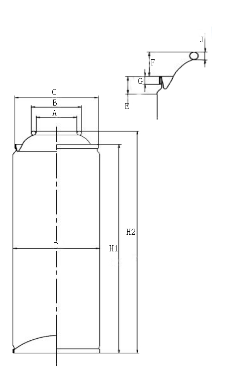 tinplate aerosol can from China