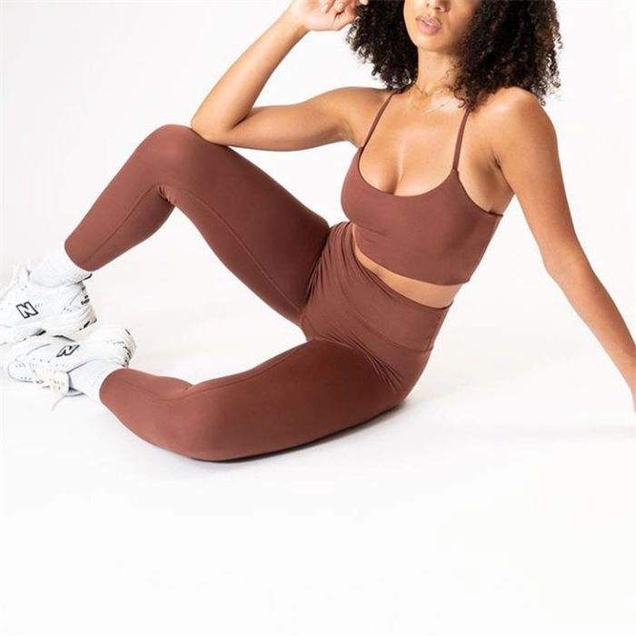 Wholesale Strappy Sports Bra Yoga Set