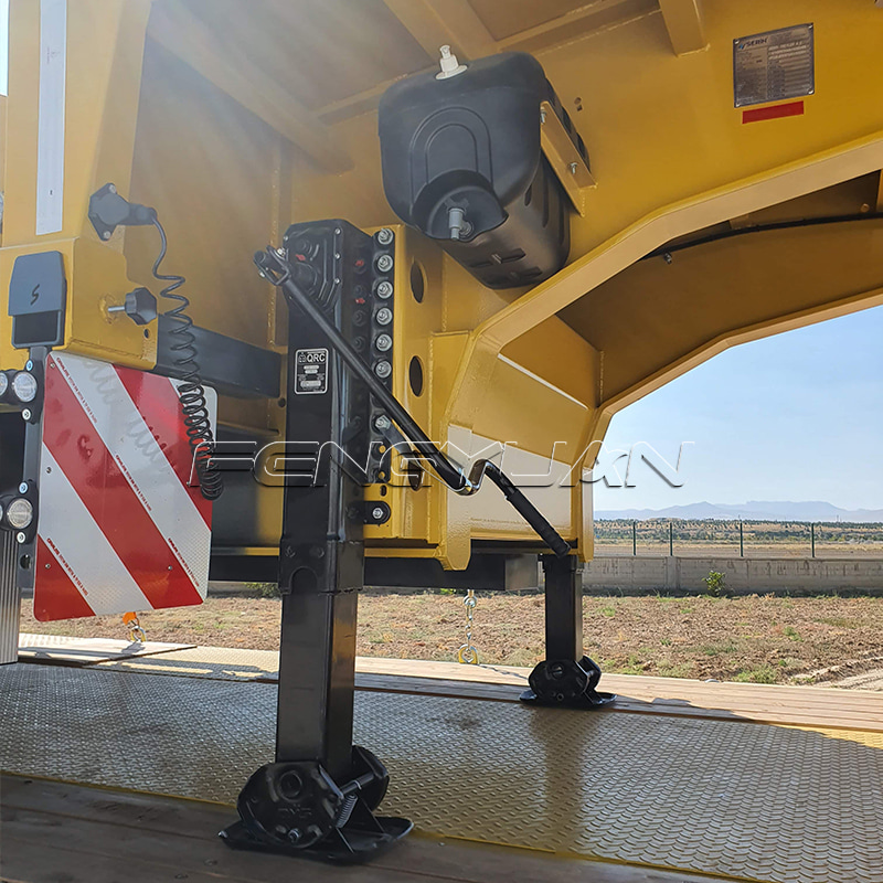 8 Axle Low Loader Lowbed Semi Trailer