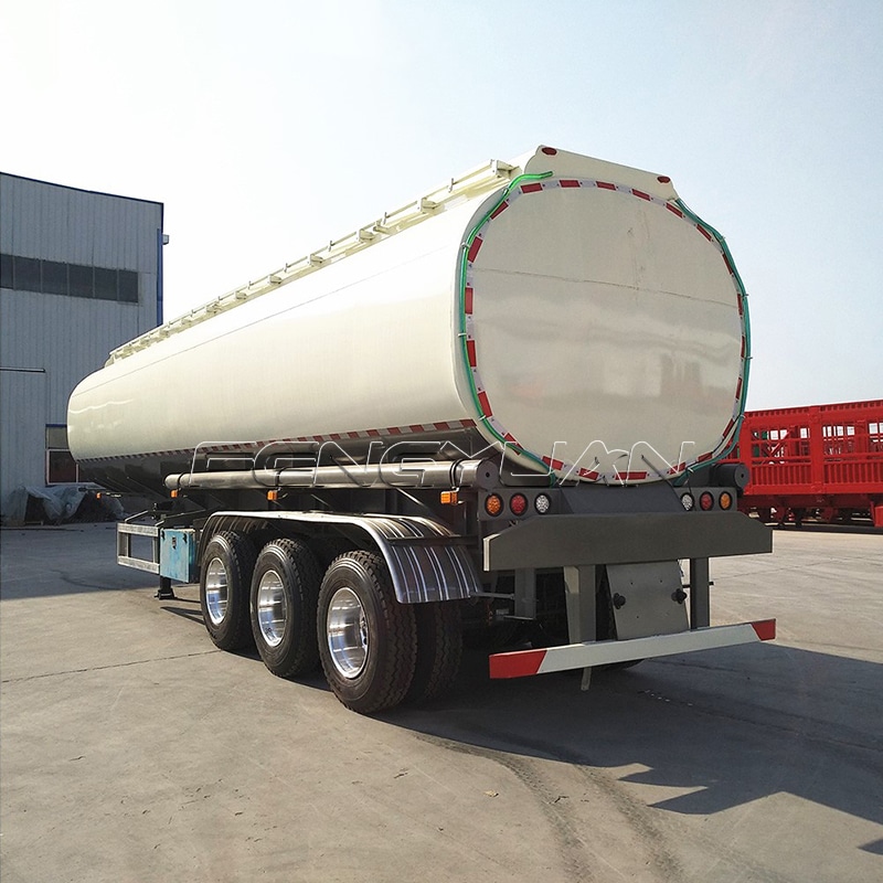 3 Axles Oil Tanker Semi Trailer