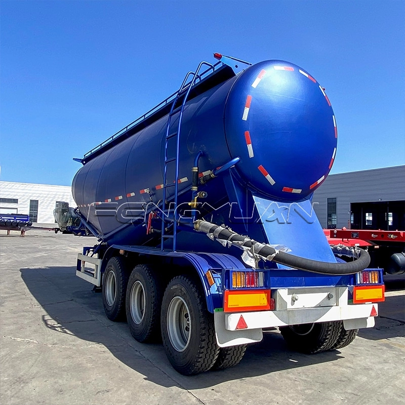 Granular Alkali Tanker Trailer For Sale