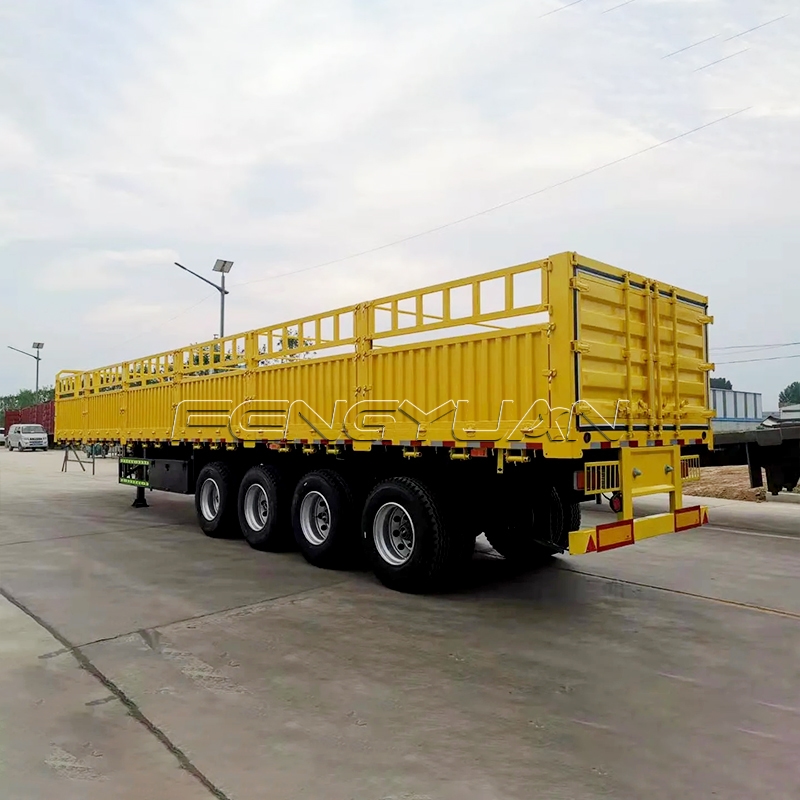 4 Axle Fence Trailer