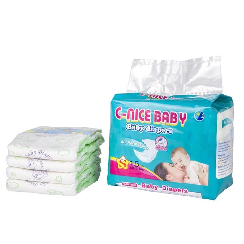 Super Absorption Cotton Softtextile Baby Diapers Wholesale