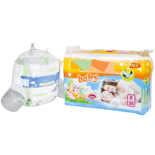 Private Lable Soft and Breathable Baby Diapers Wholesale