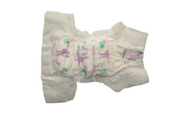 Online Sales Double Absorption Core Baby Diapers with Wide Elatstic Waistband