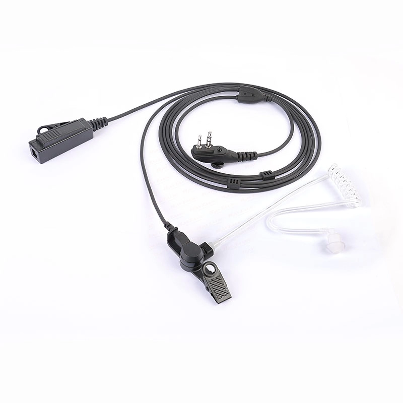 EM-4238P in ear Covert Acoustic Tube surveillance security earpiece for Radio