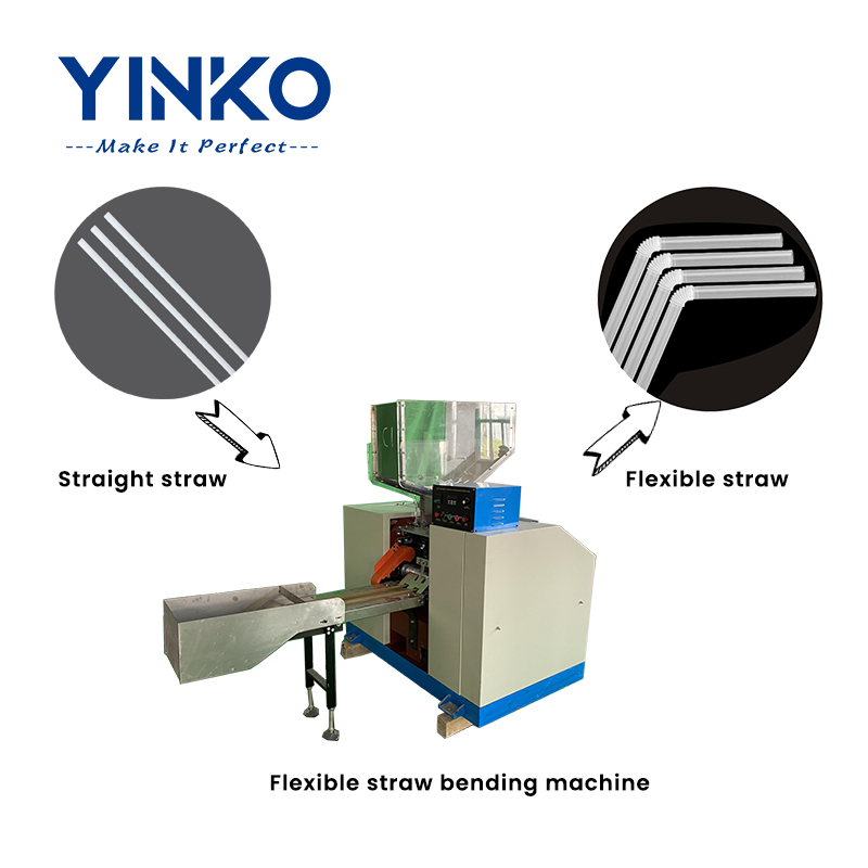 flexible straw bending machine