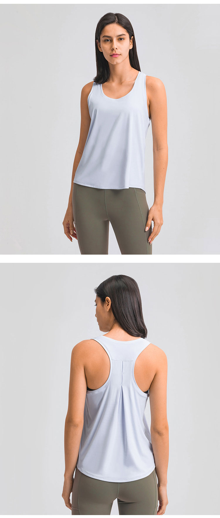 Racer Back Sports Yoga Vest