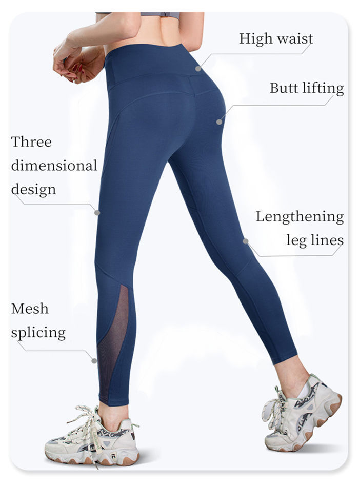 Yoga Pants with Mesh