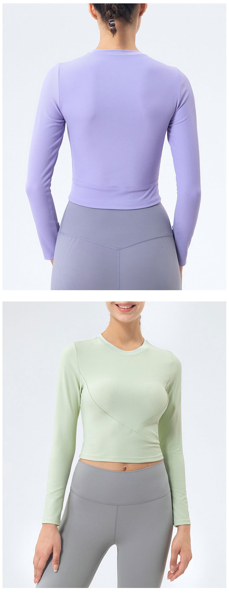 Tight Long Sleeve Yoga Top