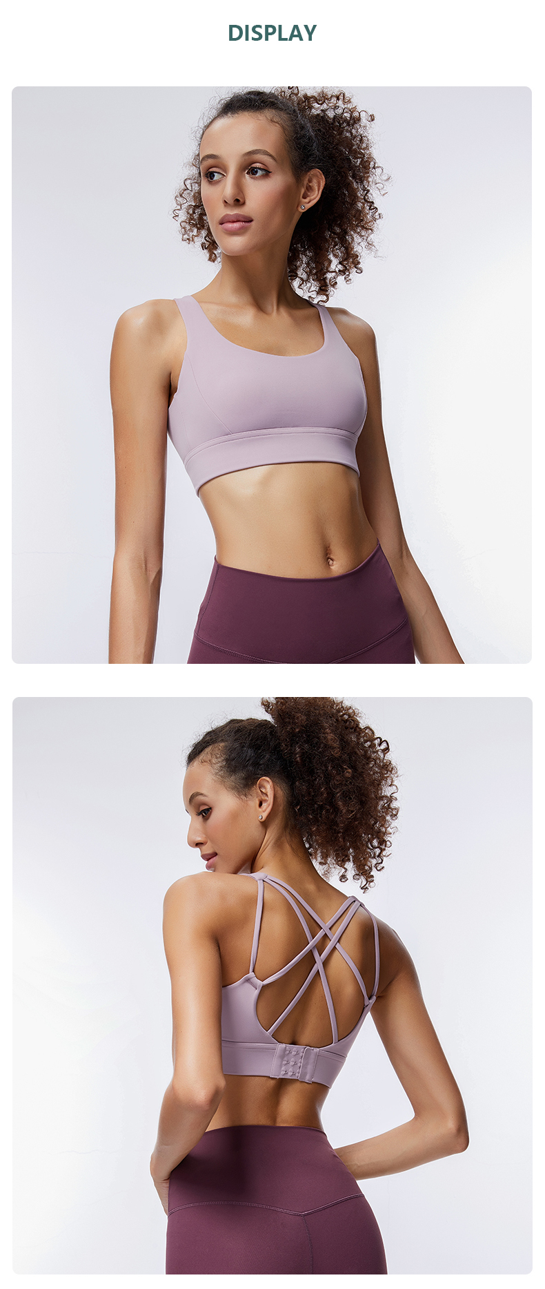 Backless Sports Bra