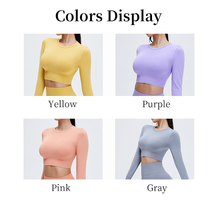 Yoga Long Sleeve Wrap Top