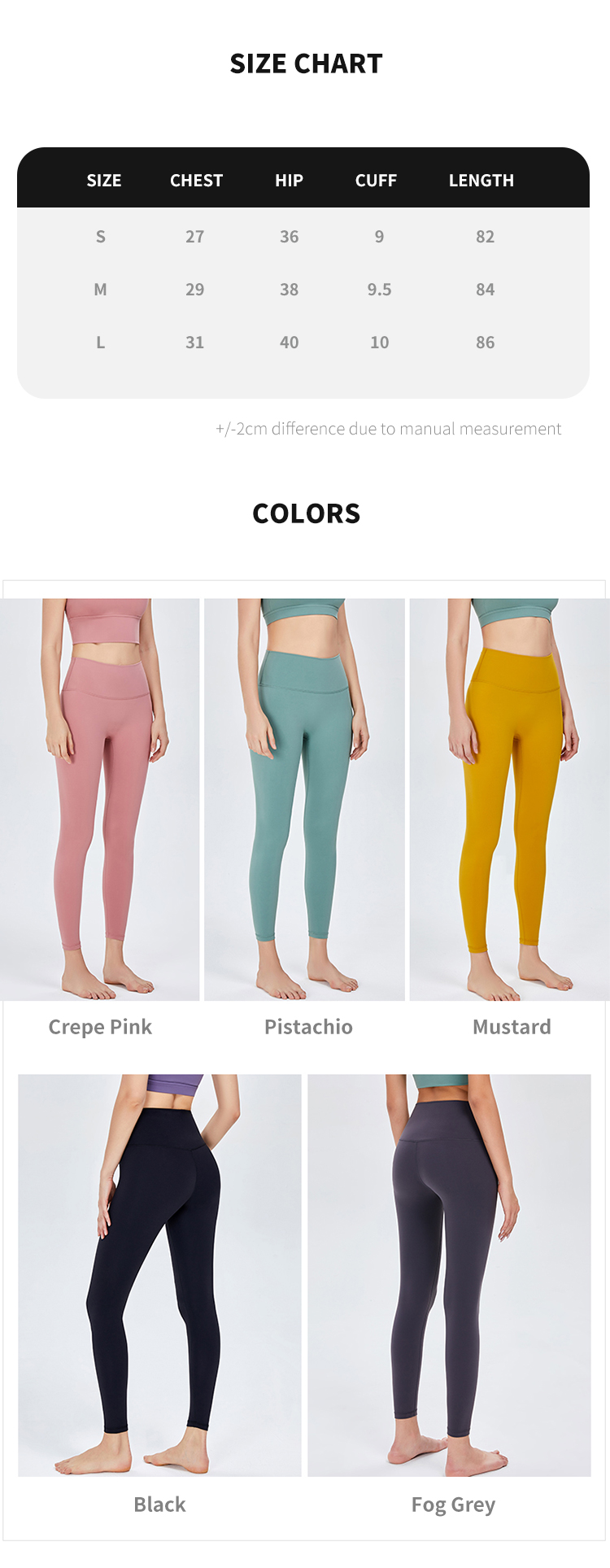 Women Brushed Yoga Pants