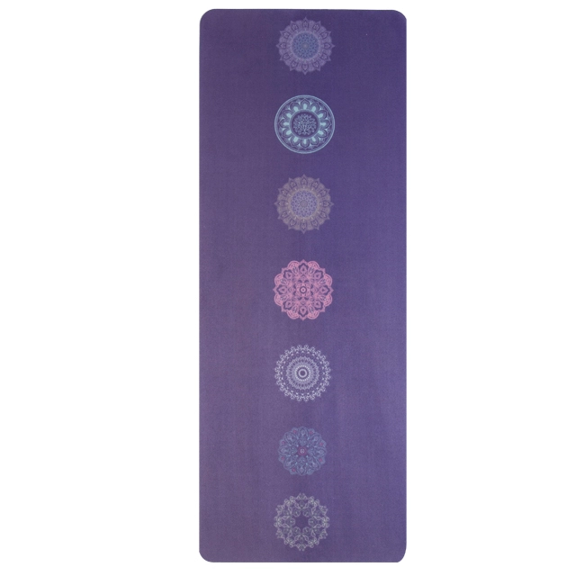 Custom Printed non slip combo yoga mats