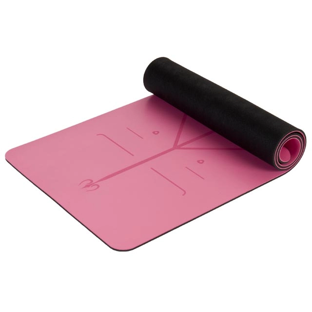 100% natural rubber eco pu yoga mat