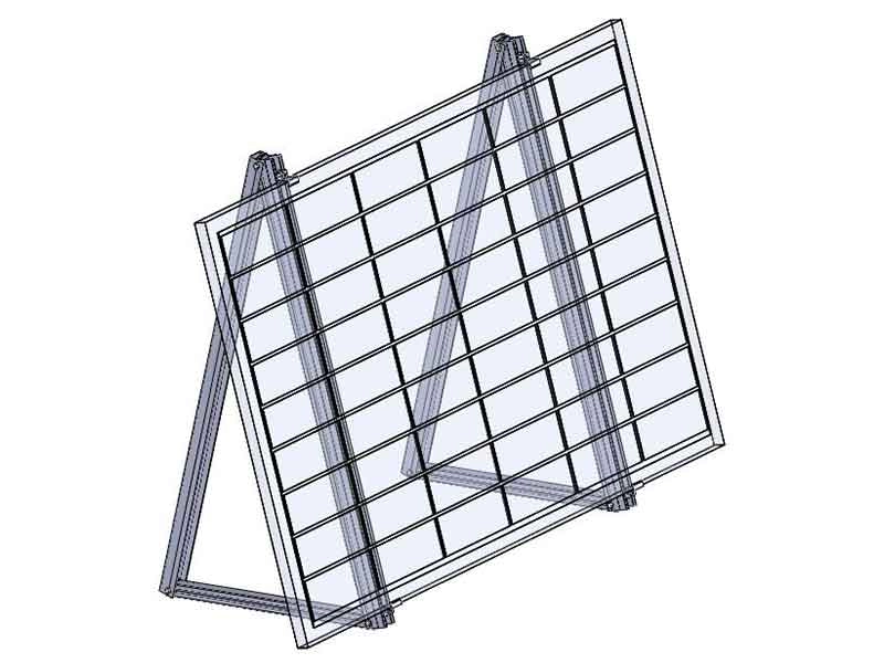 Adjustable Balcony Solar Panel Mounting System Bracket