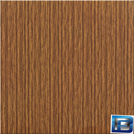 wood grain aluminum roll