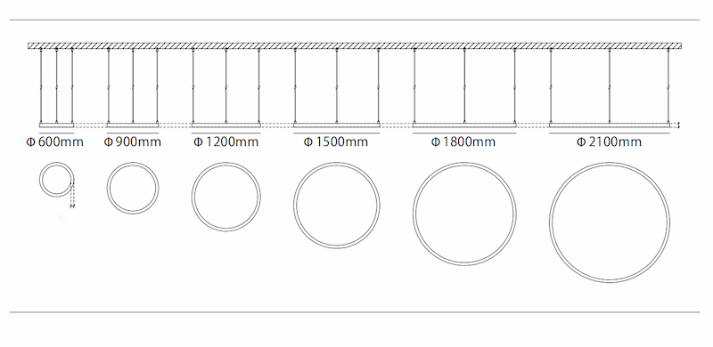 Suspended Linear Light