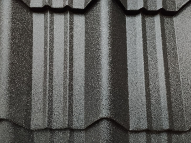 High quality brown metal  tile roof